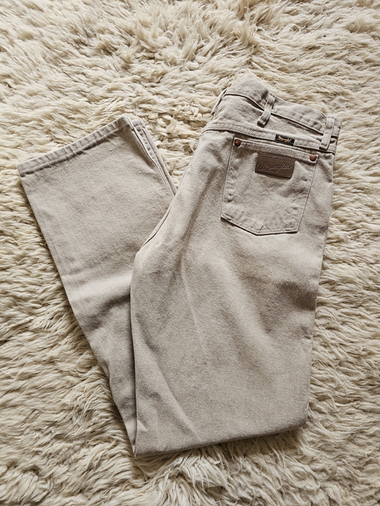 Wrangler Other - Wrangler Stone Beige Straight-Leg Jeans 35x34 NWOT